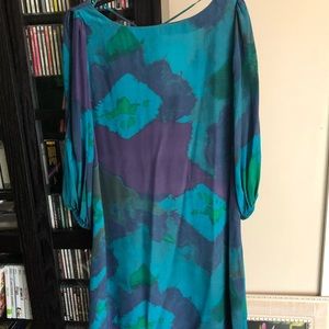 Halston Heritage Silk Dress - M